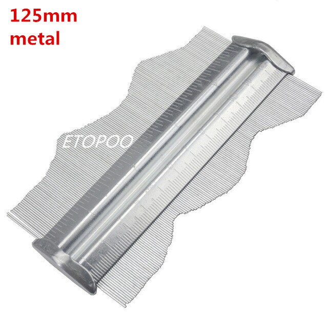 5" 10" self lock Copy Gauge 20" Contour Gauge Widen Duplicator Tiling Laminate Tiles Wood Marking measure ruler General Tool: 125mm metal
