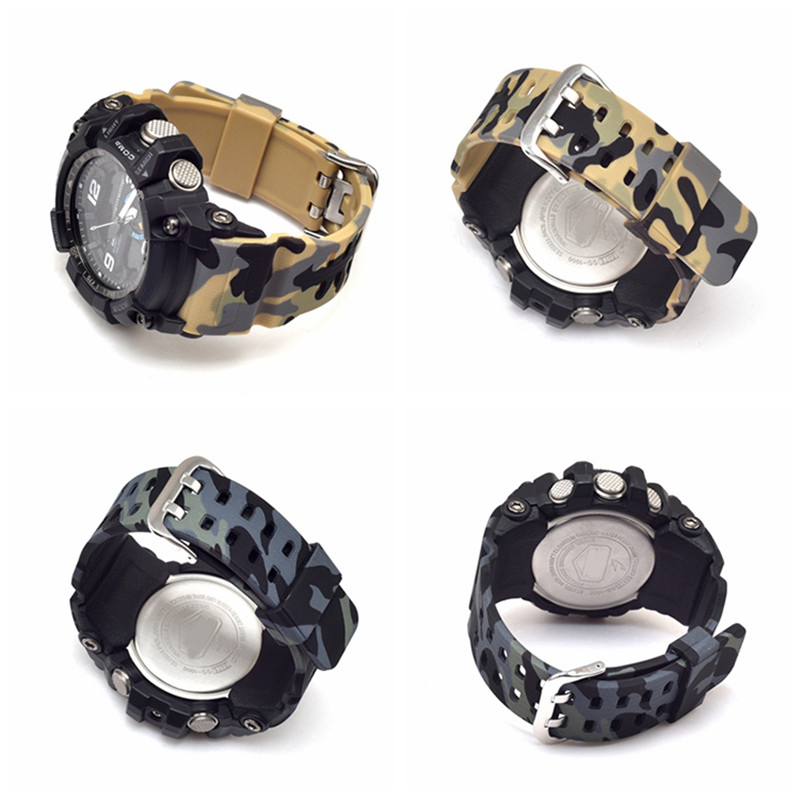 Correa de silicona para Casio G-SHOCK GG-1000 GWG-100 GSG-100 correa de reloj de resina de repuesto para hombre accesorios de pulsera deportiva resistente al agua
