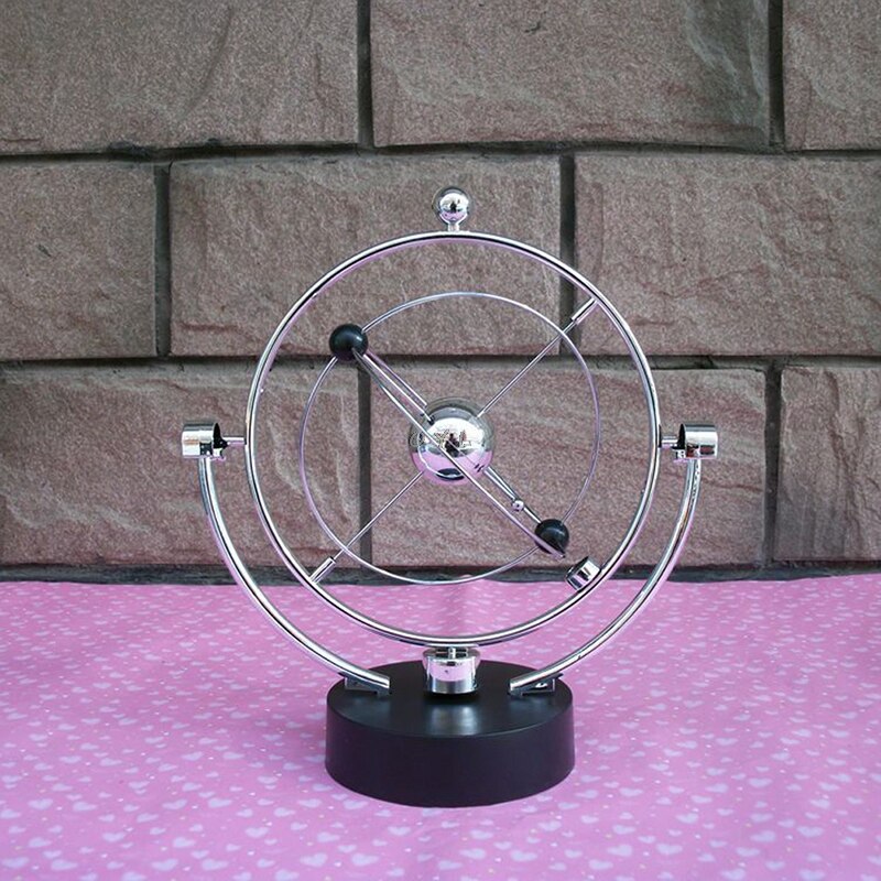 Kinetic Orbital Revolving Gadget Perpetual Motion Desk Office Art Decor Toy