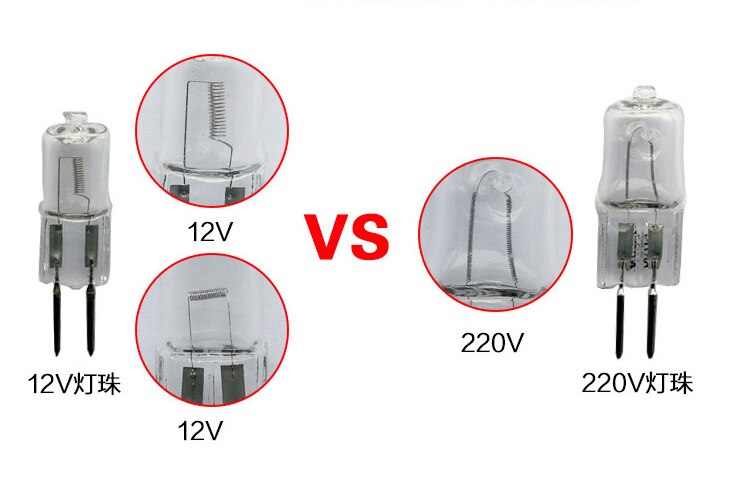 5pcs Super Heldere duurzaam G9 220v G4 12V G5.3 24V Halogeen Lamp Gloeilamp Halogeen G9 220v Warm Wit Indoor Clear halogeenlamp