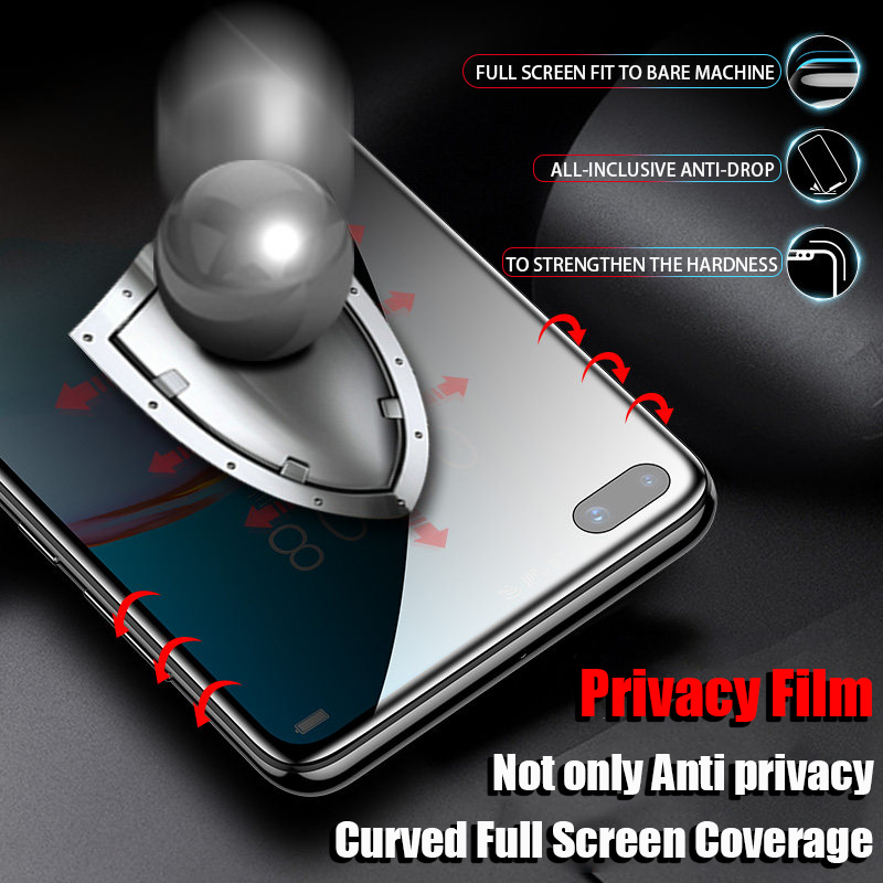 Full Cover Privacy Screen Protector For Huawei P30 P40 P50 Pro Lite Protective Film P30Pro P30lite P60Pro P50Pro + Anti-Spy Film
