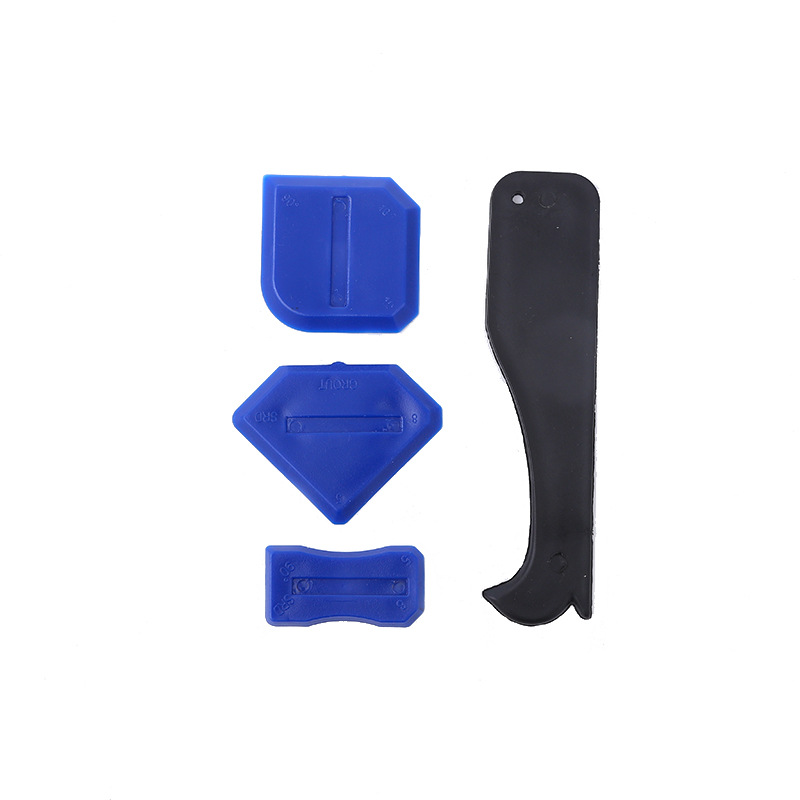 3 in 1 Silicone Caulking Tool Kit Silicone Remover Caulk Finisher Sealant Smooth Scraper Grout Set Tools: B