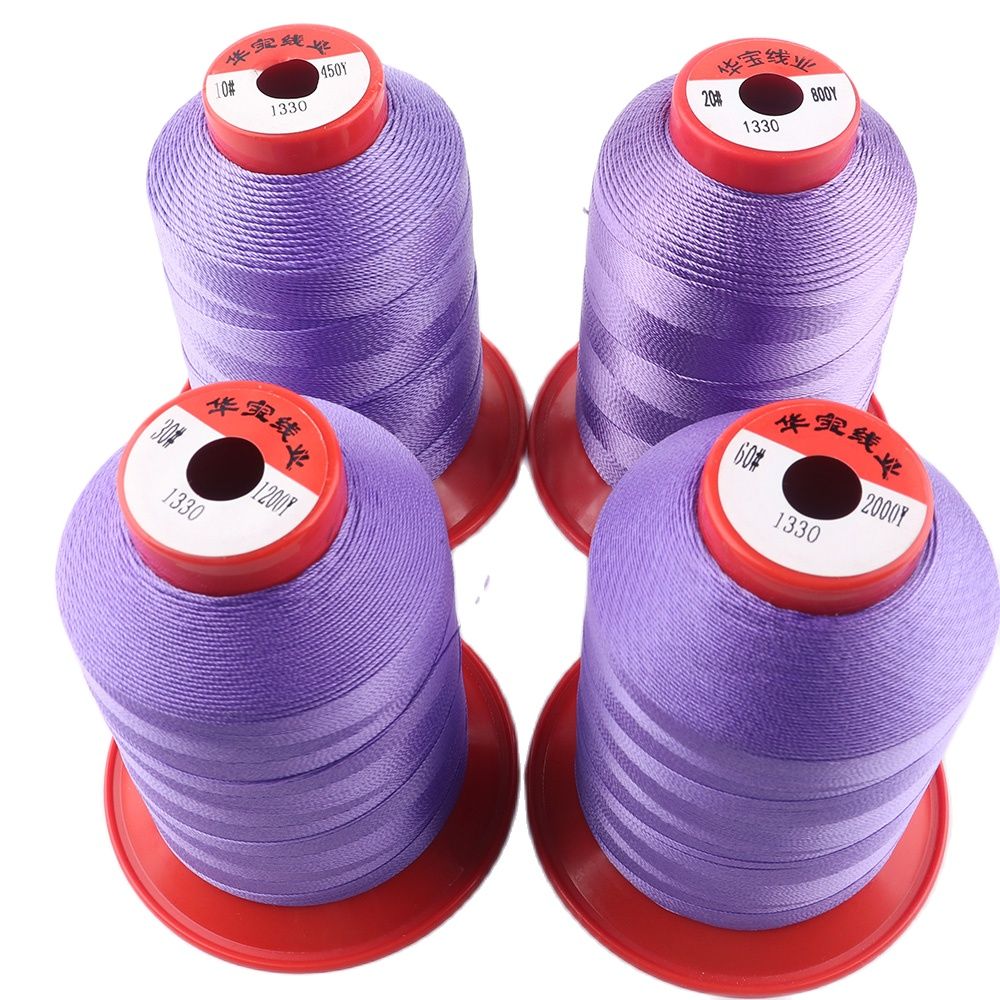 Purple Four Size High Tenacity Nylon Sewing Thread For Hand Sewn&amp;Machines Patchwork Leather Hand Stitch Jewelry Accessories