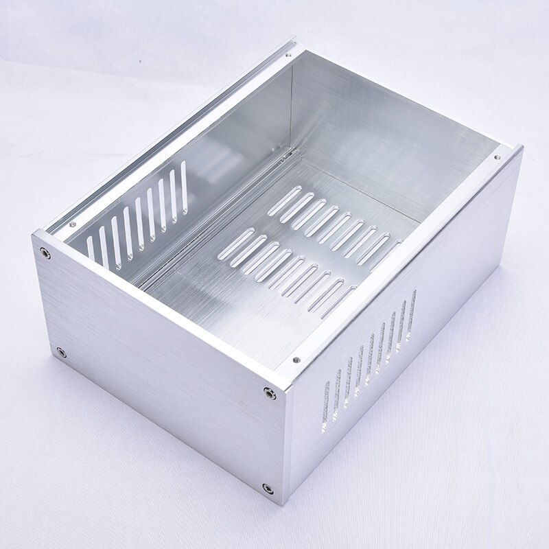 Boîtier amplificateur de puissance audio à châssis en aluminium, 168x100x229mm, à monter soi-même