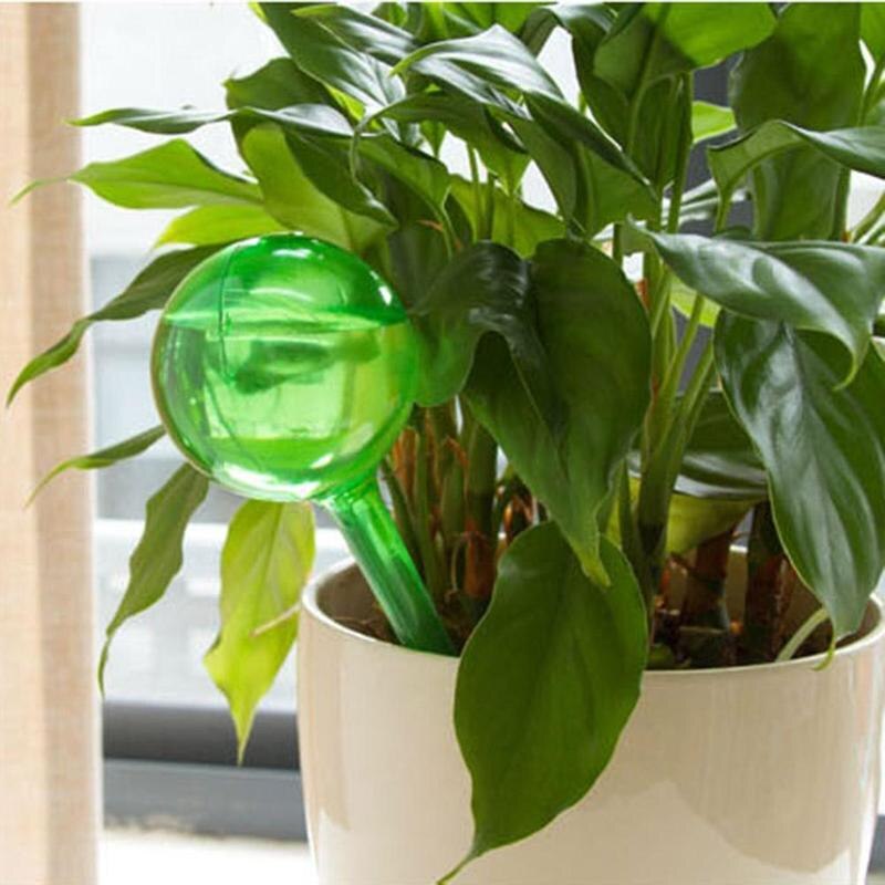Self-Watering System Imitation Glass Plant Waterer Automatic Device Ball Drip For Potted Plants Houseplants