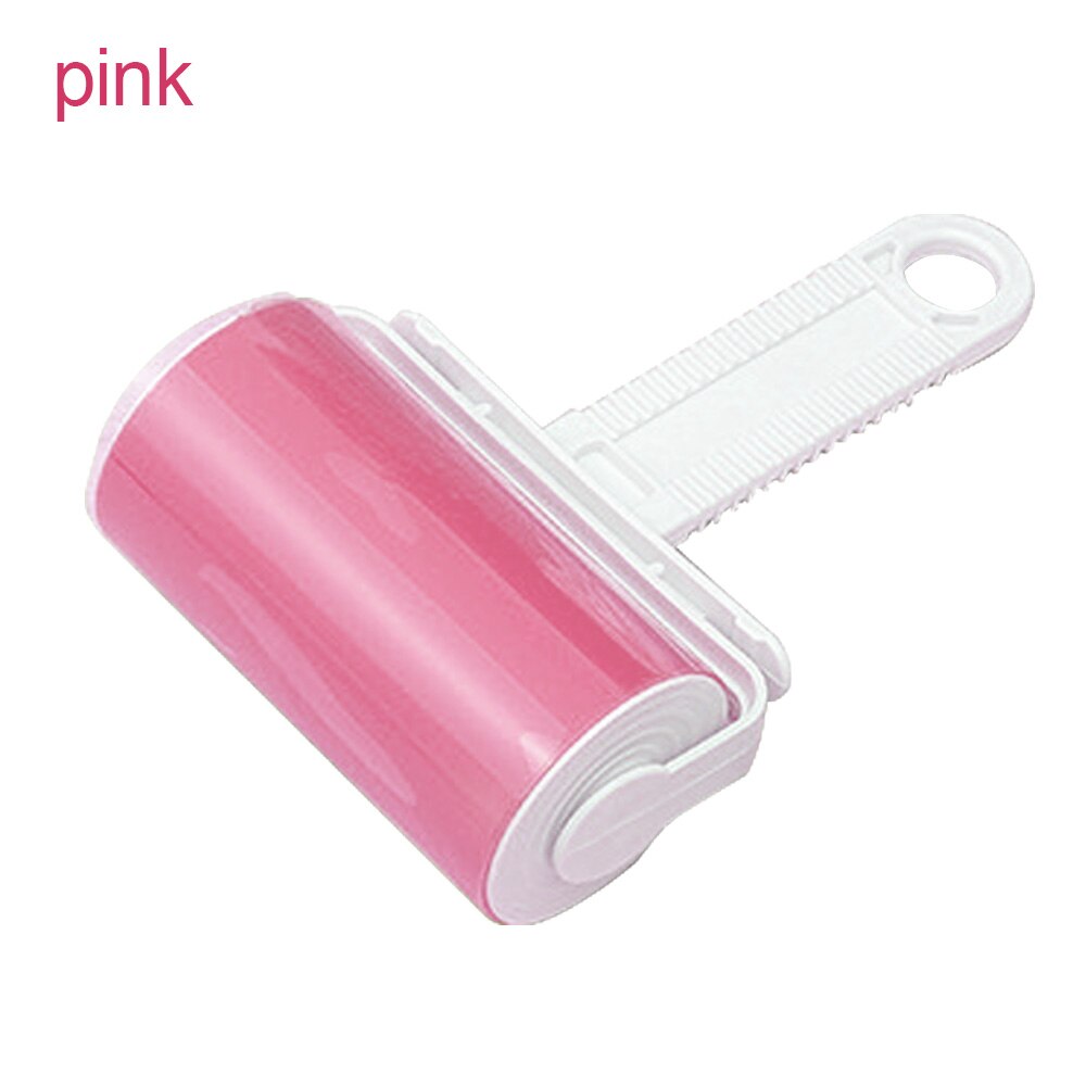 Haar Remover Wasbare Borstel Fluff Cleaner Sticky Picker Roller Tapijt Dust Pet Hair Tapijt Kleding Herbruikbare Thuis Essentieel Instrument: Roze