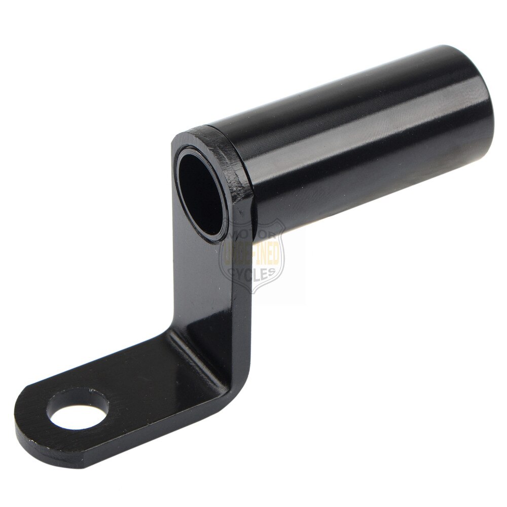 Extensor de montaje para espejo retrovisor de motocicleta, abrazadera para manillar, soporte para teléfono, palancas de función múltiple, indefinido: Black