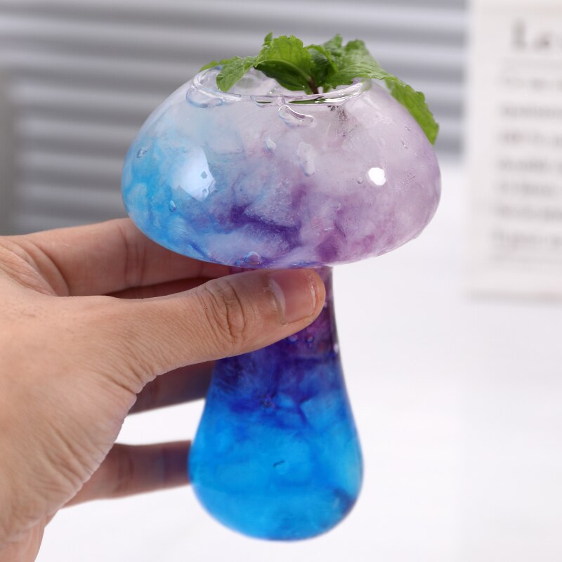 3D champignon nuage spécial verre à Cocktail pour Bar fête Swamm forme pas cher drôle secousse aigre mélangé TIKI vin Smoothies coupe