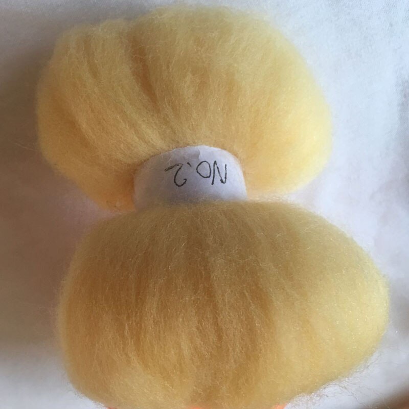 WFPFBEC 70 s Australië GEKAMD 100% WOL fiber merino diy wol voor vilten 50g 100g NR 2: 50g