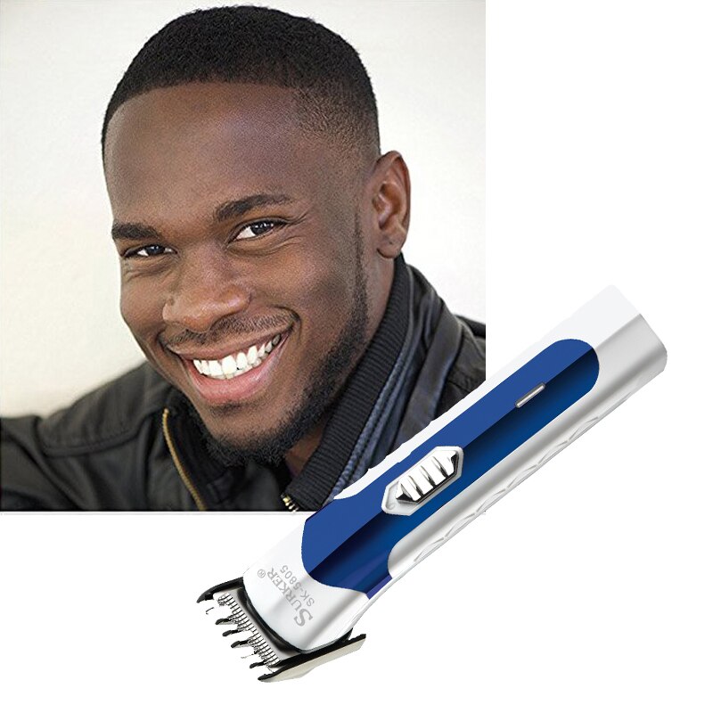 SURKER SK-5805 Rechargeable Hair Clipper Men Electric Shaver Beard Trimmer Grooming Shaving Machine Hair Trimmer Cutter EU Plug