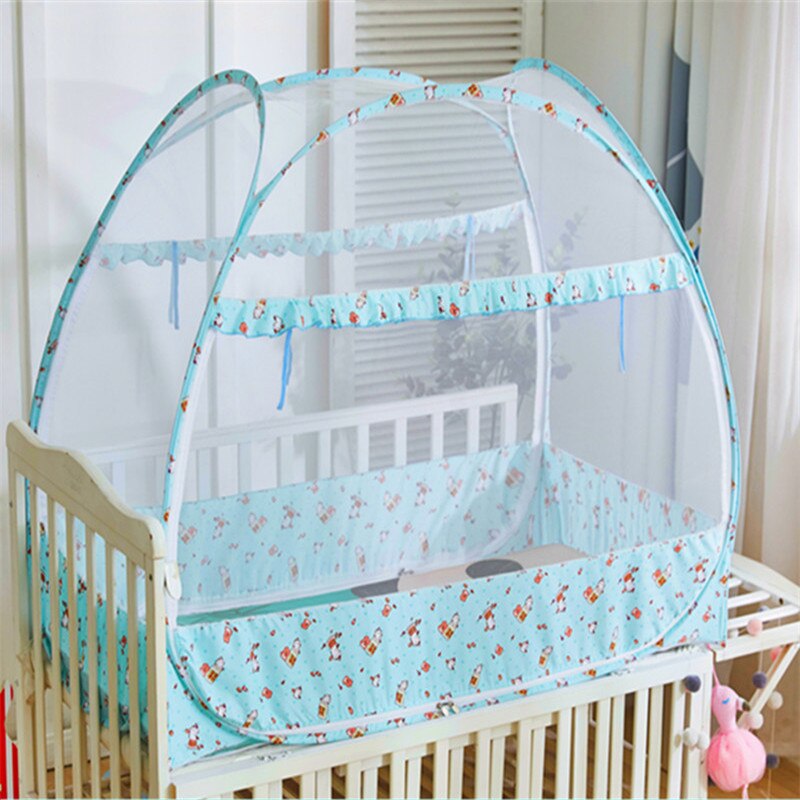 Babybedklamboes, draagbare opvouwbare babybeddengoednet, muggennet veilig gaas voor babymeisjes en jongens