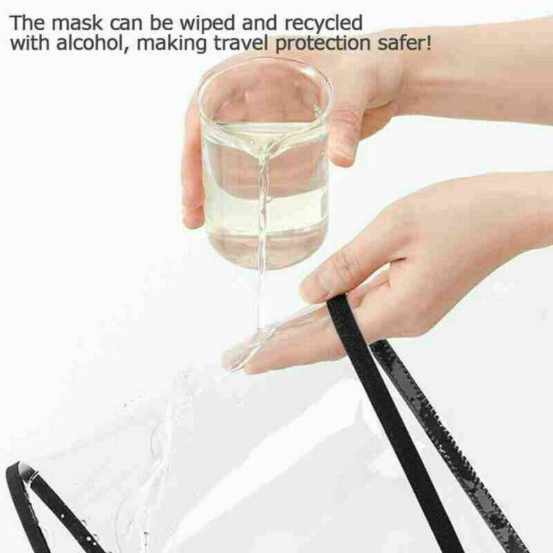 Multi-function Protective Cap Anti Infection Protective Hat Eye Protection Anti-fog Windproof Hat Anti-saliva Face Cover Cap