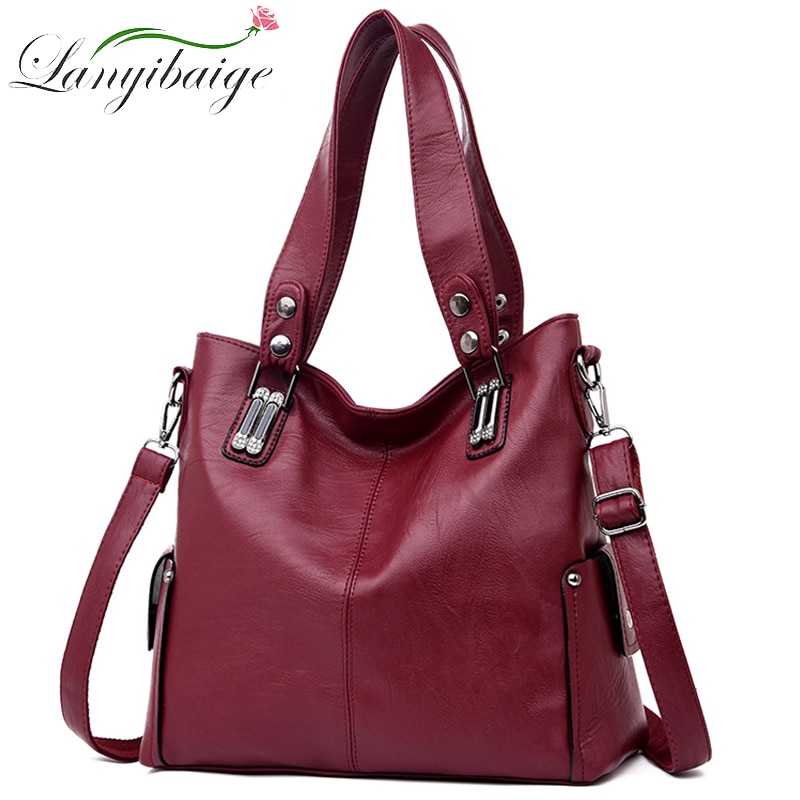 LANYIBAIGE Luxury Handbags for Women Leather Shoulder Bag Female Casual ...
