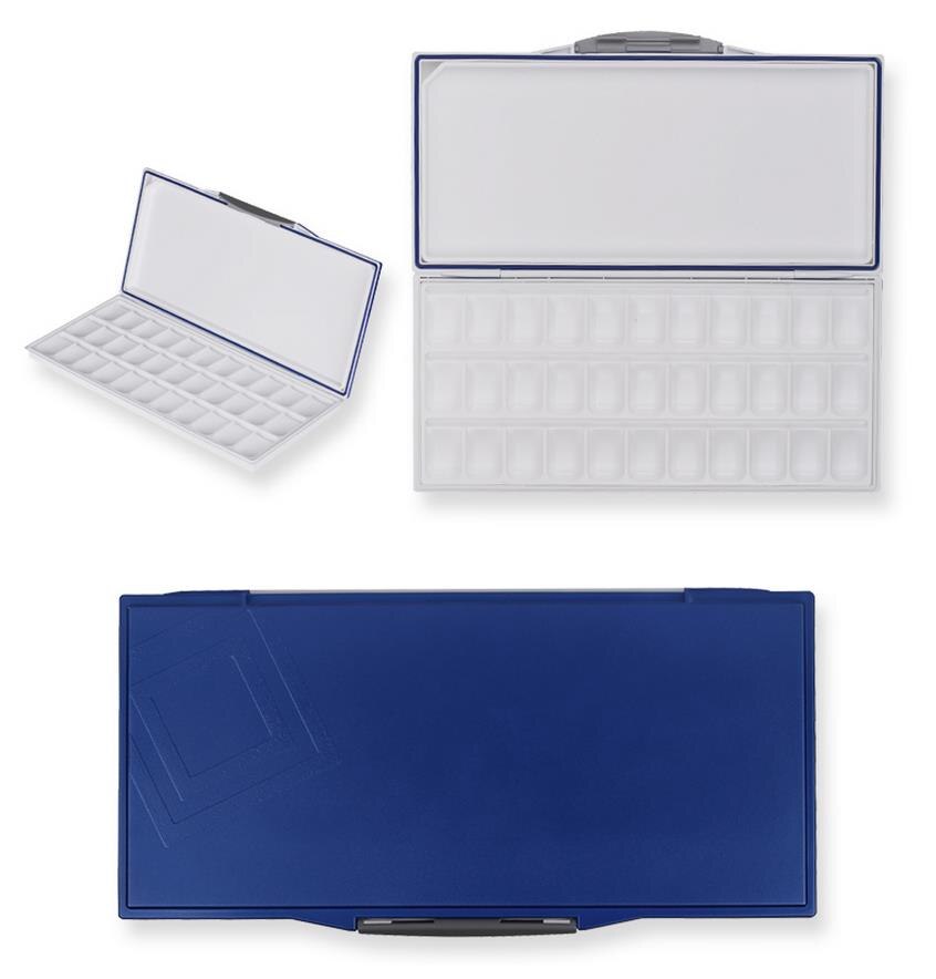 Paleta de acuarela MIJELLO Artist 33, fusión de 33 colores, gran capacidad, MWP-3033 hidratante, mantiene las pinturas frescas para
