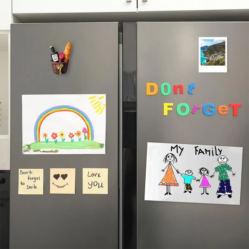 1 Meter selbstklebender Magnetstreifen, starke, flexibel Magnetbänder, schneidbarer Magnet, Gummiband, Kühlschrank, Foto, Poster, organisieren