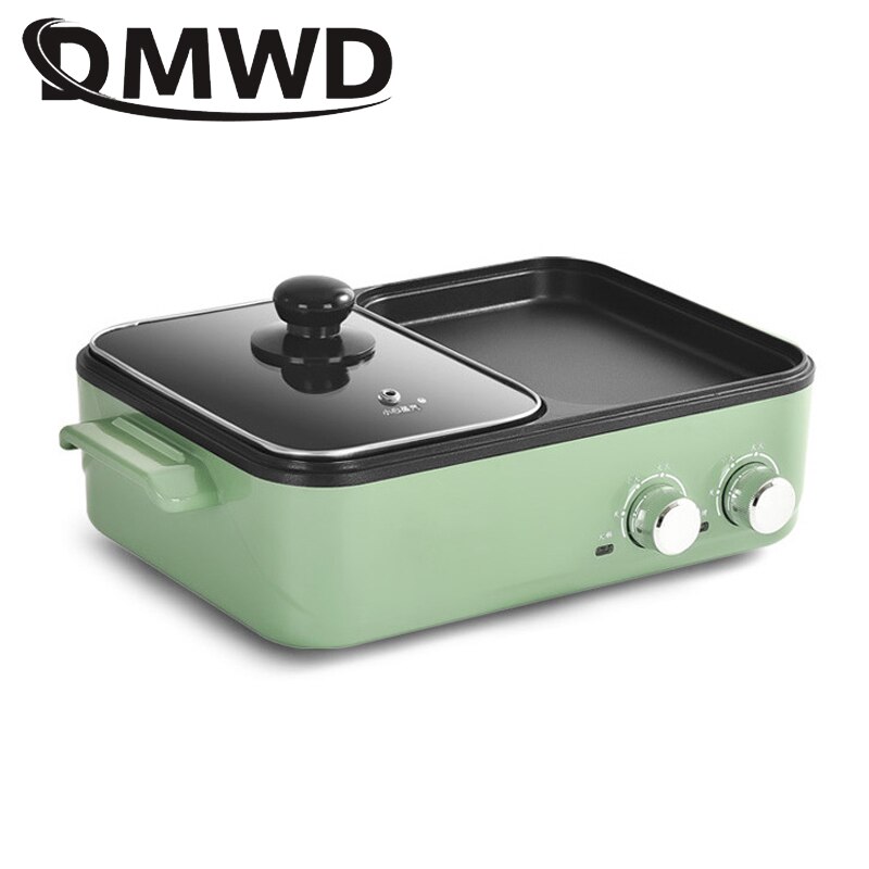 Multifunction Electric Cooker Hotpot Barbecue Grill Griddle Egg Omelette Frying Pan Stove Crepe Oven Pancake Pie Baking Roaster