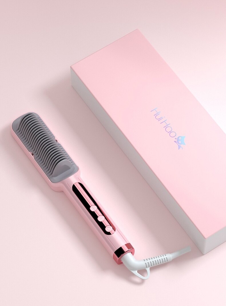 Anion Straight Hair Comb Straight Volume Dual-use Multifunctional Straightener Electric Comb Hair StylingTools