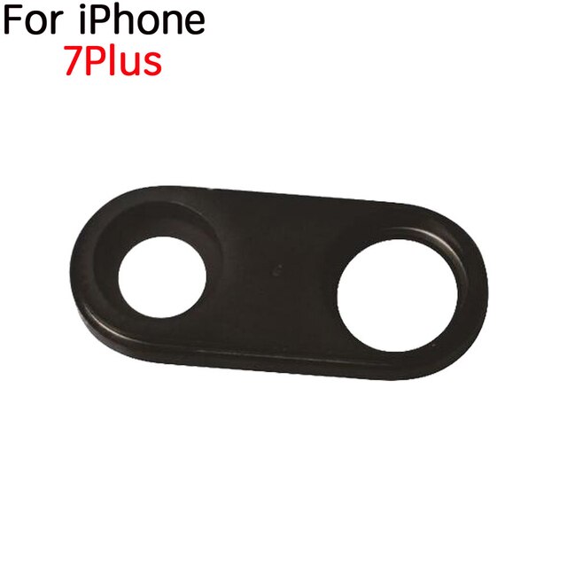 Tylna tylna osłona obiektywu szklana pokrywa z ramką część zamienna do iPhone 6 6s 6Plus 6splus 7 7Plus 8 8Plus: 7Plus