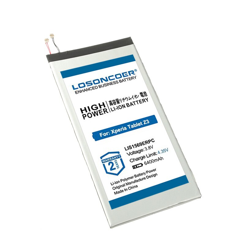 LOSONCOER 6100mAh LIS1569ERPC Batterie Für Sony Xperia Tablet Z3 Kompakte SGP611 SGP612 SGP621