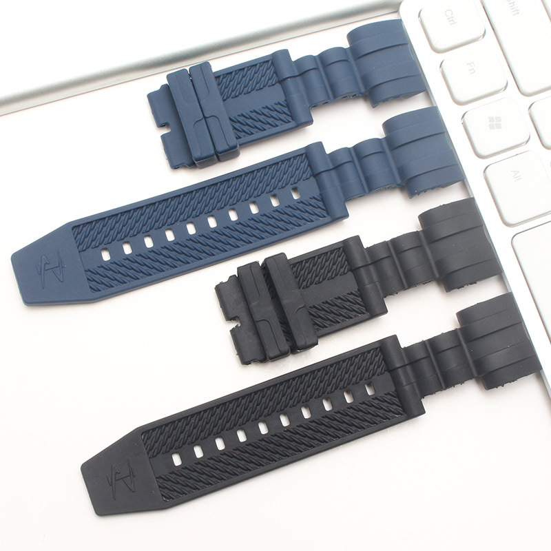 26mm rubberen horlogebandjes geschikt voor invicta bolt & reserve & jason taylor herenhorloges, vervangende bandjes.