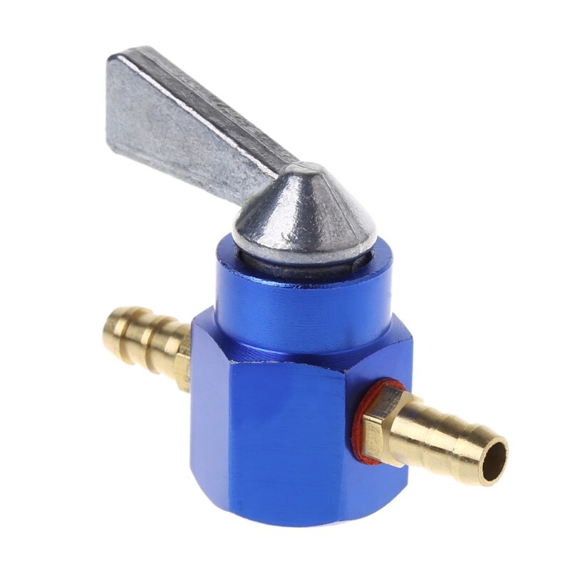 Universal 6mm In-Line Petrol / Fuel Tap Motorcycle On-OFF Petcock Fuel Switch