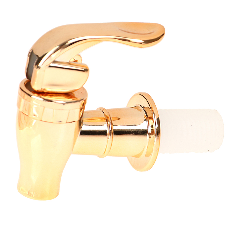 1PC Glass Wine Bottle Faucet Jar Wine Barrel Water Tank Faucet With Filter Wine Valve Water Dispenser Switch Tap Bibcocks Beer: light green