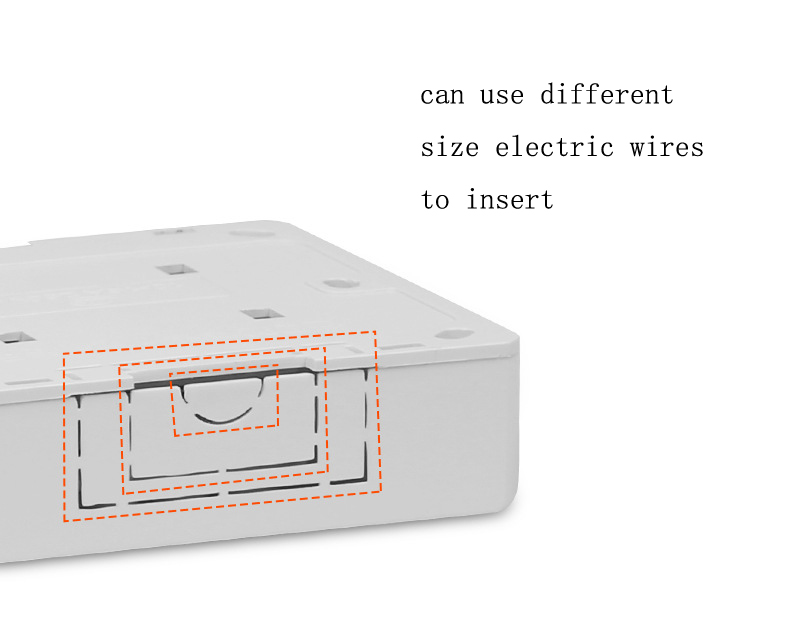 ,KM001EU-W White Surface Mounted 3 pins Wall Socket 16A socket,CN ,AU 16A Plug for air conditioner