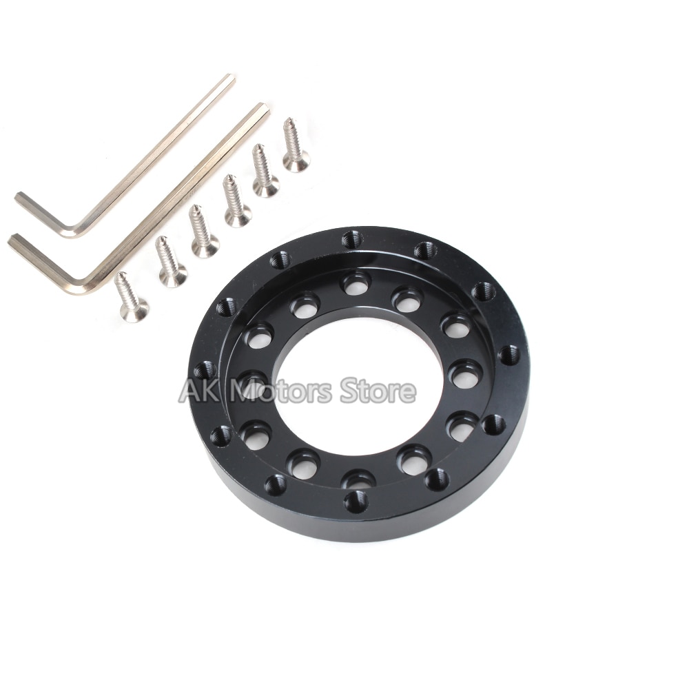 Placa adaptadora de volante para Logitech G25 o Logitech G27, tornillos de volante, llave hexagonal