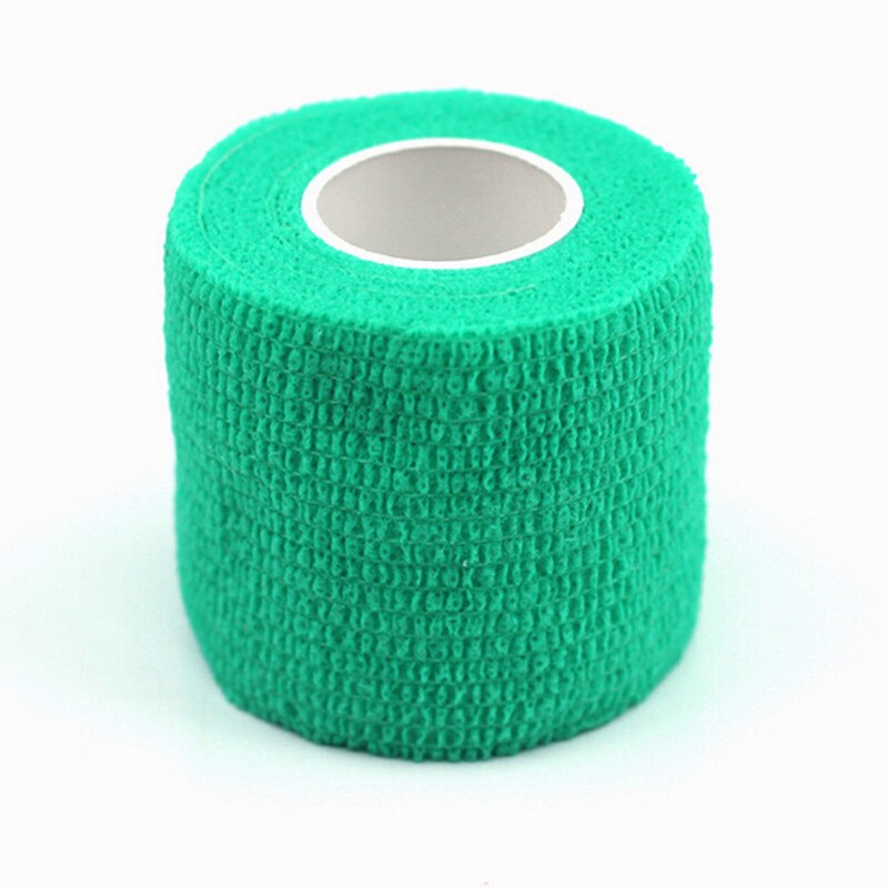 1 Pc Band Wasserdicht selbst Klebstoff Elastische Bandage Muskel Band Finger Gelenke wickeln Therapie Verband Pflege: Grün