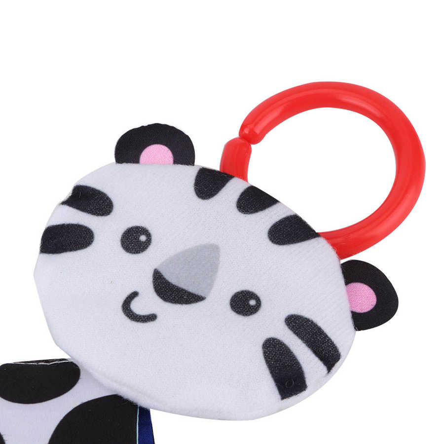 Baby fabric books with hanging wear-resistant early education toy cartoon animal pattern for baby books for toddlers toddlers