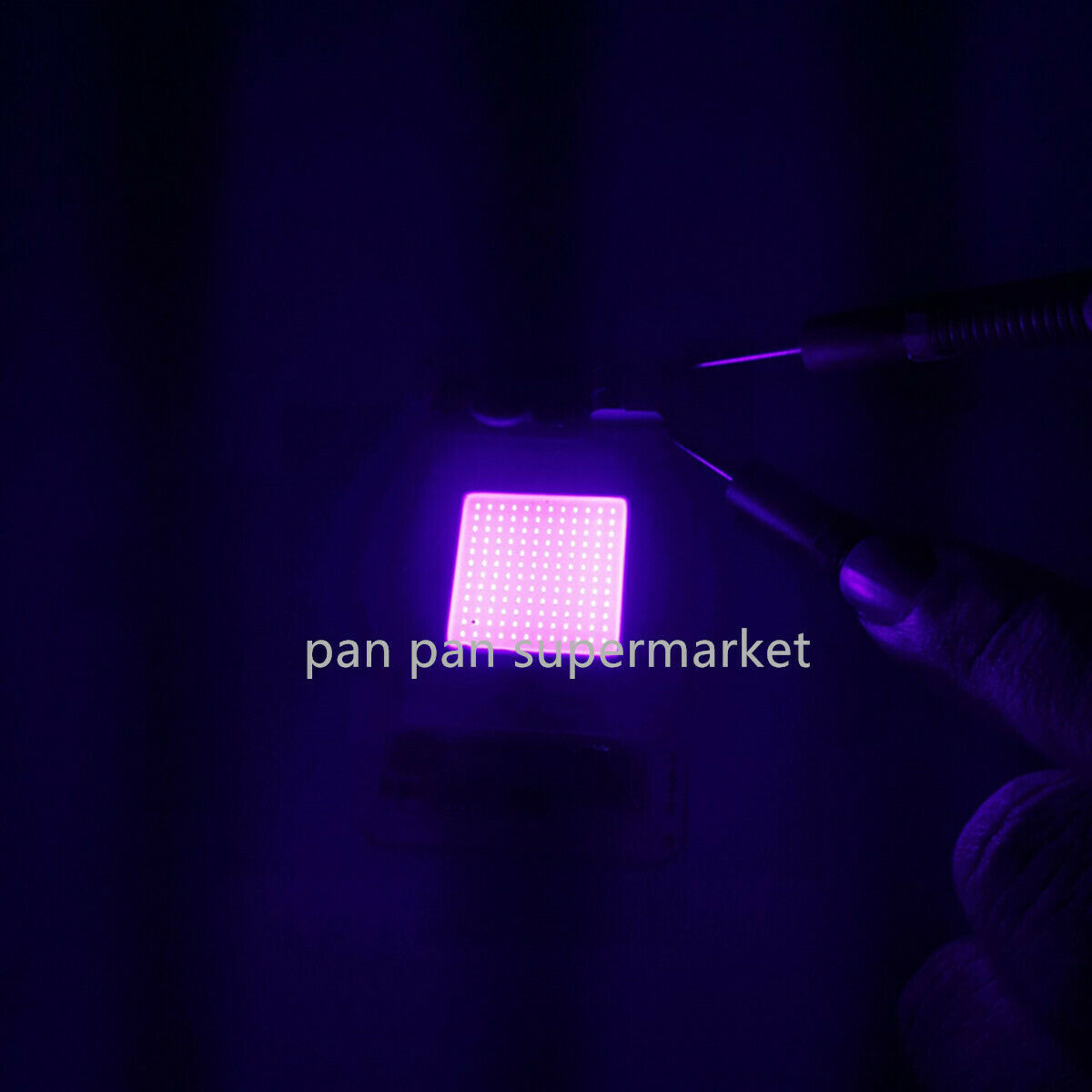 50W 220V COB UV 395nm Ultra violeta púrpura LED luz hidroponice DOB AC LED COB
