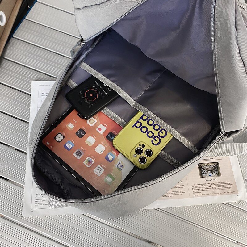 Dcimor Waterdichte Nylon Rugzak Mode Grote Capaciteit Reistas Voor Mannen Cool Rugzakken Vrouwen Schooltas Boek