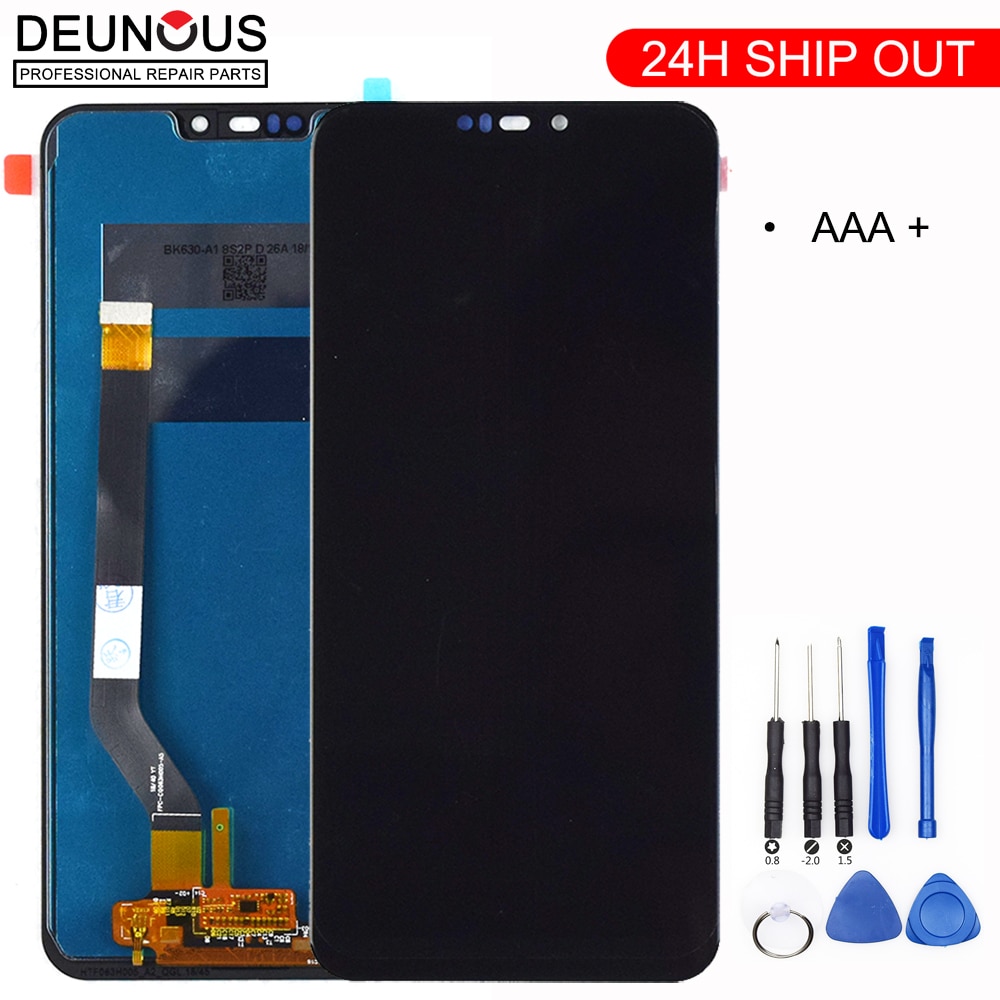 Ensemble écran tactile LCD de remplacement, 6.26 pouces, pour Asus Zenfone Max M2 ZB633KL /ZB632KL,