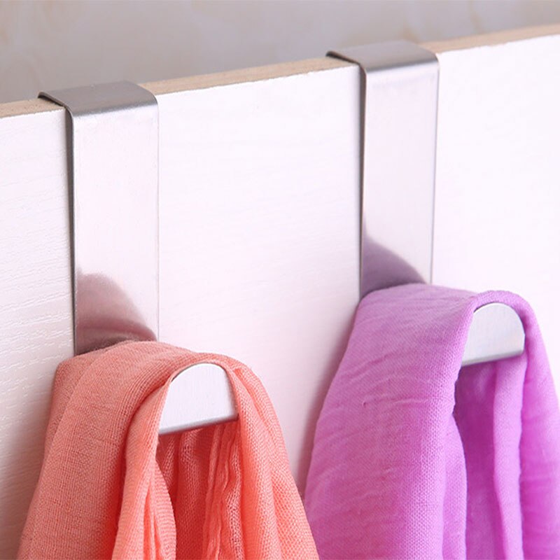 Over De Deur Haken Hanger 2-Pack, Verstelbaar Over De Deur Droogrek Voor Wasgoed Opvouwbaar Drogen Over De Deur Handdoekrekken~p220517489