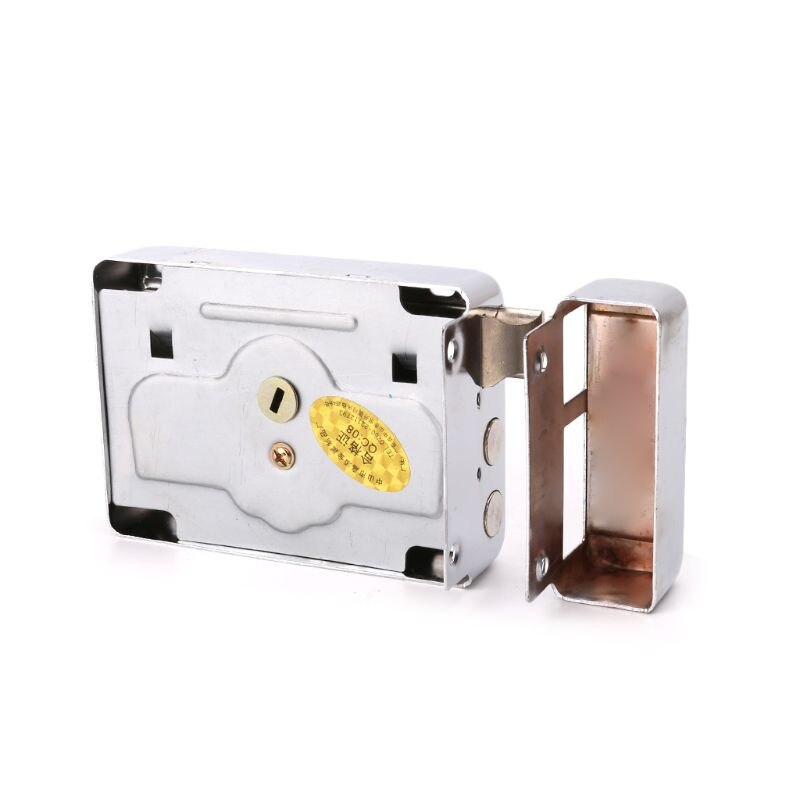 Exterior Iron Door Locks Security Anti-theft Lock Multiple Insurance Lock Wood Gate Lock for Furniture Hardware