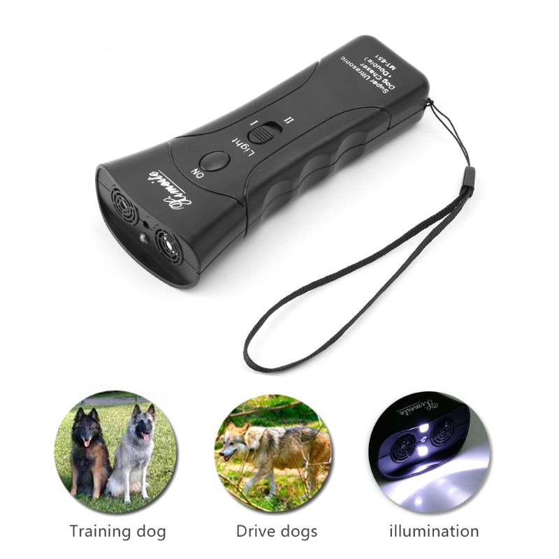 SWISSINNO Répulsif Ultrasons Portable pour Chiens – Dissuasif de Poche Sécurisé – Fonctionne sur Batterie – Idéal Joggeurs Cyclistes Postiers Seniors