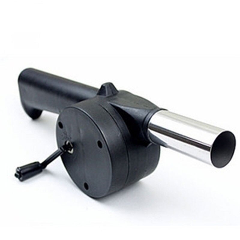 Manual Blower Portable Fan Air Blower Hand Crank Blower BBQ Tools Hairdryer Oven Accessories