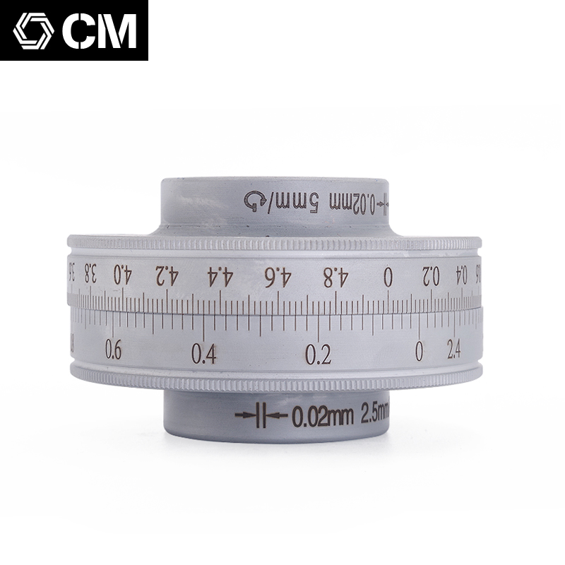0.02-2.5mm fresemaskindeler skive x-akse y-akse. fres, skala, skive fresemaskin skala ring