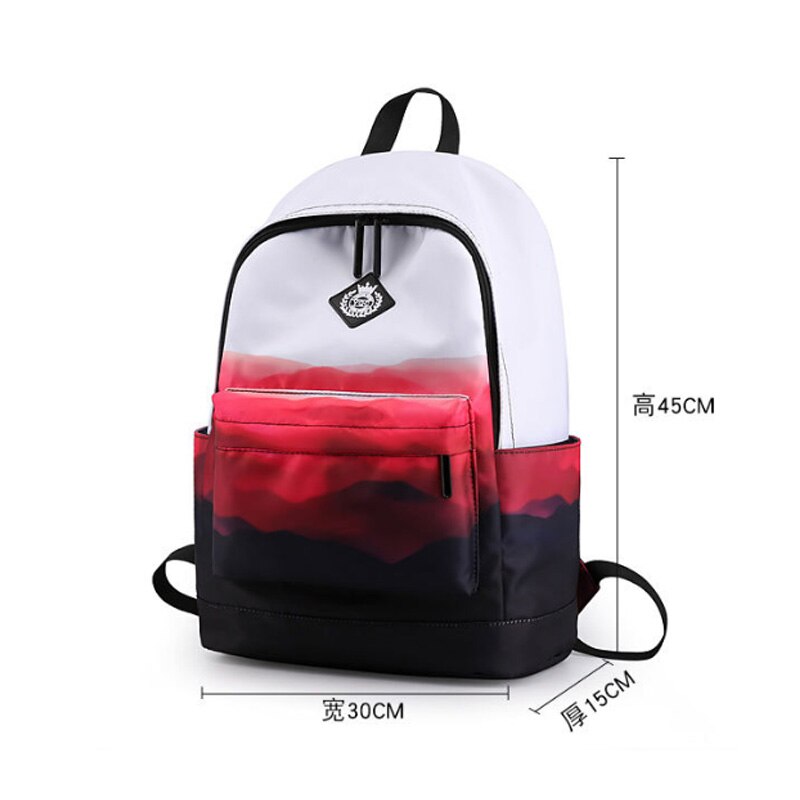 Zwart Wit School Satchel Unisex Casual Dagrugzak Lichtgewicht Vrouwen Terug Zak Schooltassen Voor Tienermeisjes Jongens College