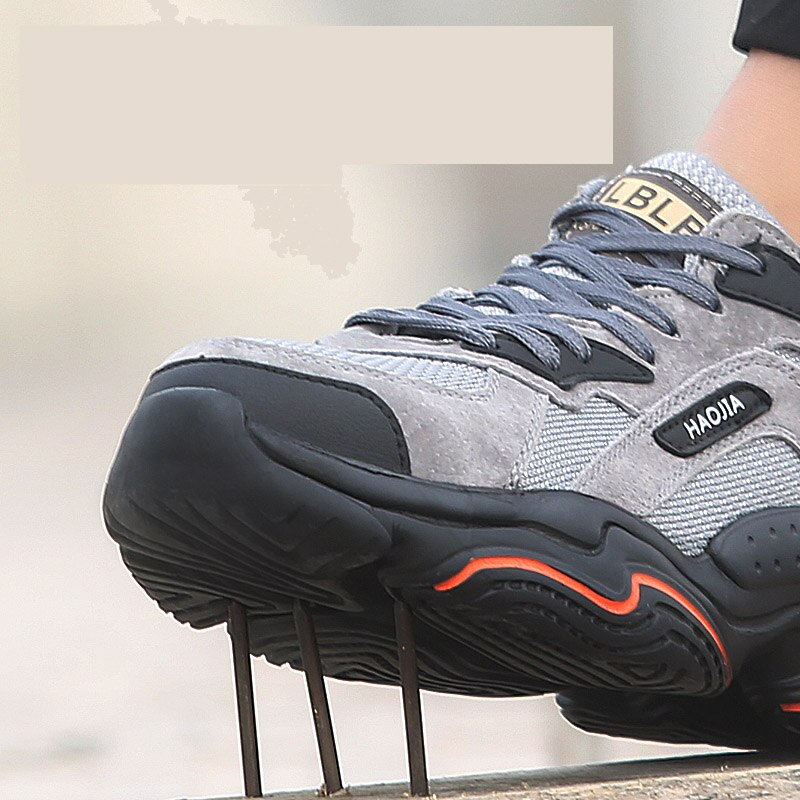 Männer und frauen Sicherheit Schuhe Arbeit Turnschuhe Stahl Kappe Kappe Lässig Männlichen Schuh Plus Größe JOY-228