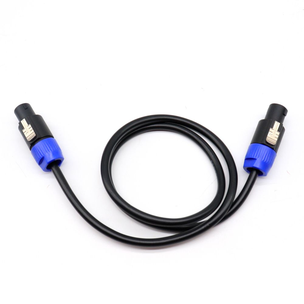 Speakon to Speakon Speaker Cable Male to Male Audio Cord 1M/2M/5M/10M for DJ Stage Sound System Locking Plug