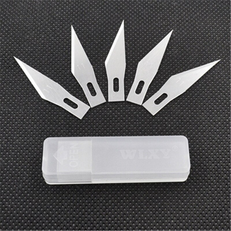 2 set Metal Handle Hobby Knife/cutter knife / craft knife / pen cutter+5pcs Blade Knives set for PCB Repair DIY tool