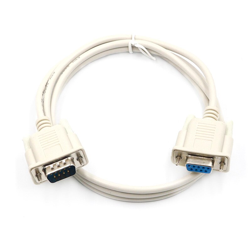 Cable Serial macho a hembra/macho a macho/hembra a hembra cable serial DB9 cable de extensión RS232 de aproximadamente 1,4 metros: male to female