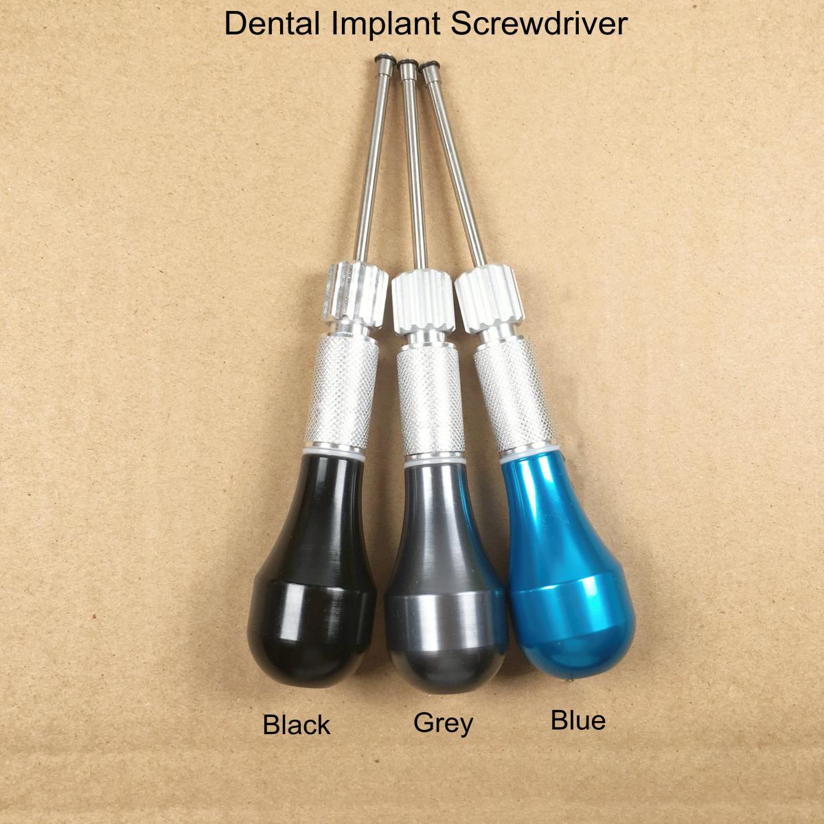 Mini vis pour implant dentaire, clé orthodontique pour ancre osseuse, tournevis 4 couleurs