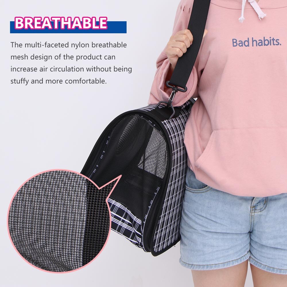 Portable Dog Cat Bag Pet Puppy Travel Bags Breathable Mesh Small Dog Cat Chihuahua Carrier Outgoing Pets Handbag