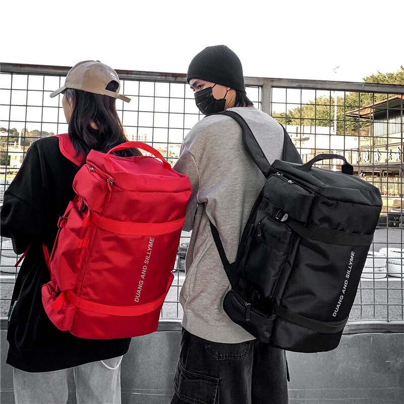 Large Capacity Sports Gym Bag Multifunction Fitness Bag Travel Bag Outdoor Basketball Swimming Gym Duffel Bag Women Men -40