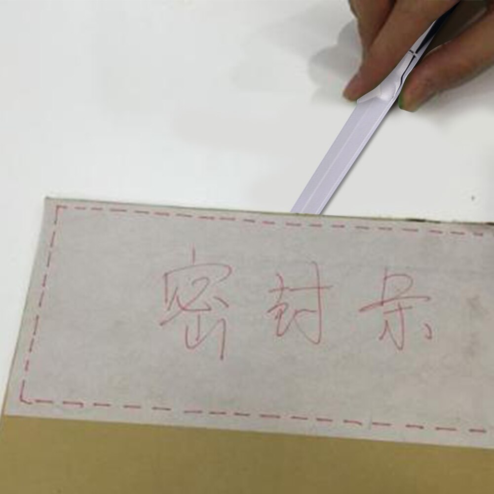 Universal Envelope Knife Letter Opener  Lightweight Hand Slitter Silver School Stainless Steel Solid Office Practical Cutter