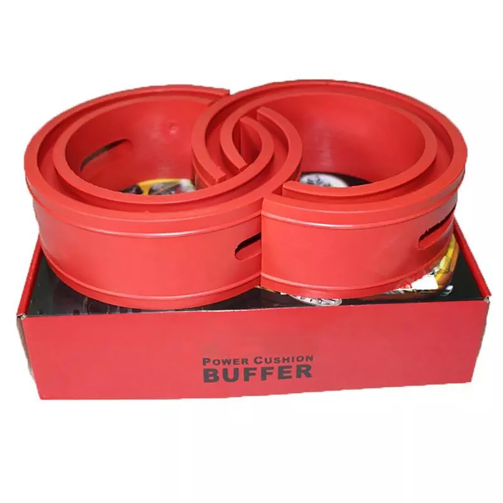 2pcs Car Styling Car Shock Absorber Suspension Autobuffer Car Air Bag Front Rear Spring Bumpers Accessories Auto-Buffers Cushion