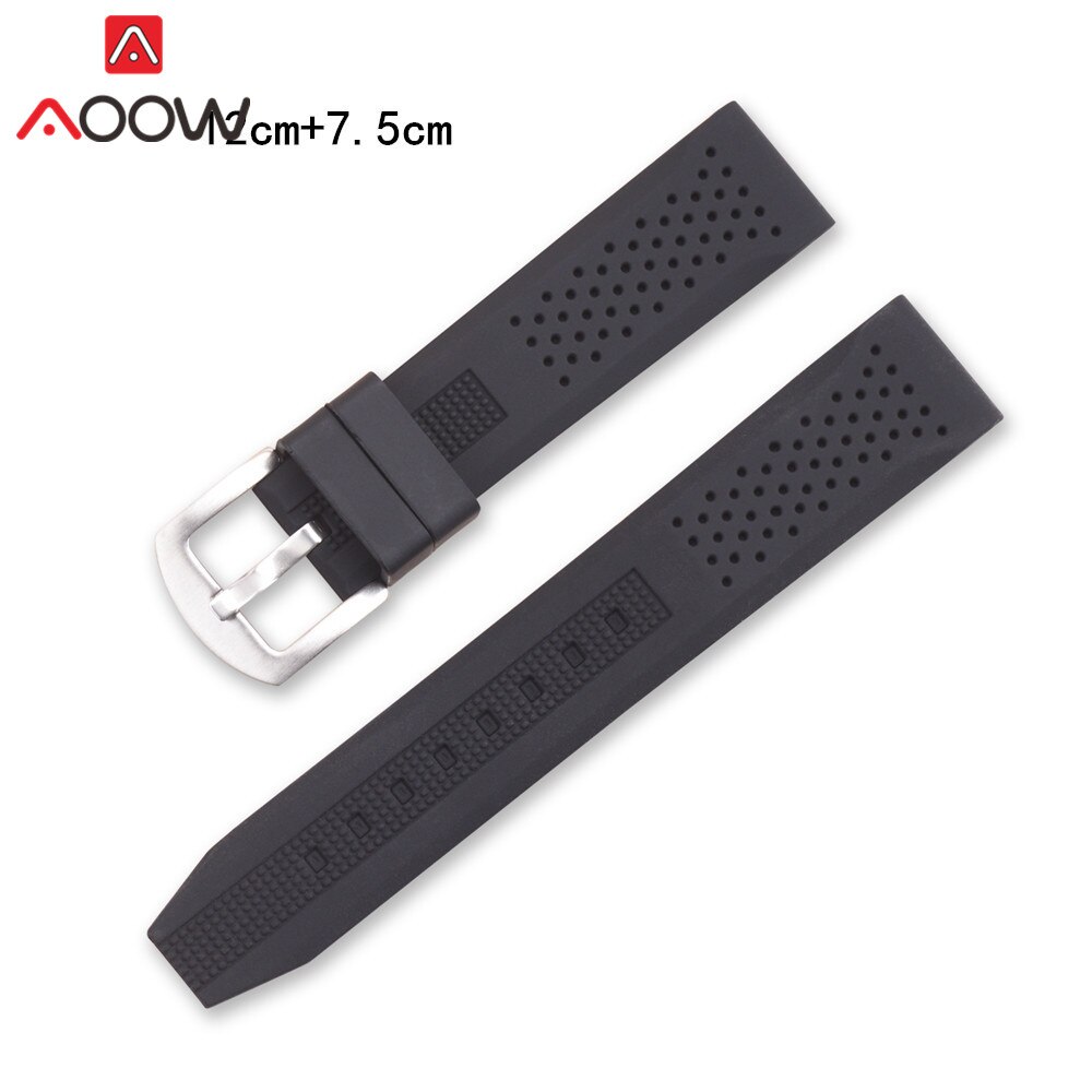 Pulseira universal de silicone, pulseira à prova d&#39;água para gear s2 s3, 16mm, 18mm, 20mm, 22mm e 24mm