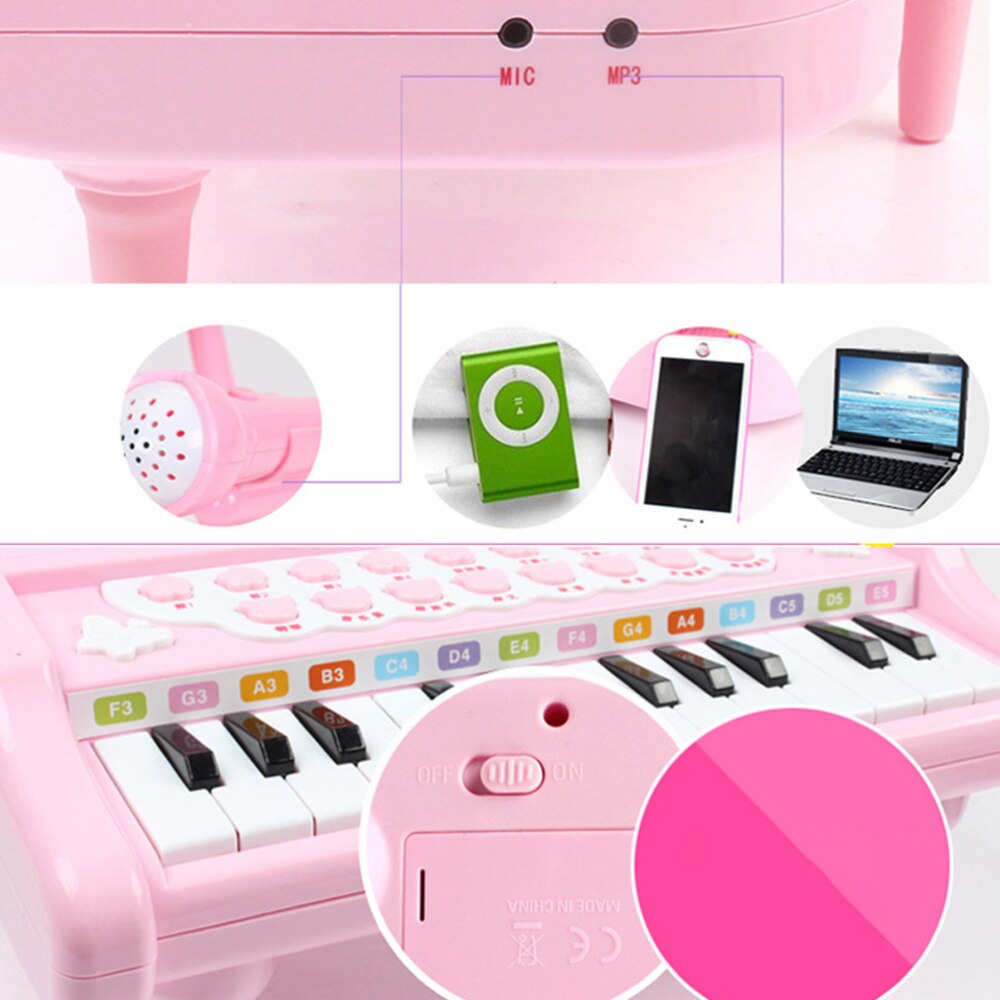 1Pc Speelgoed Simulatie Piano Speelgoed Elektronische Piano Multifunctionele Voor Kinderen